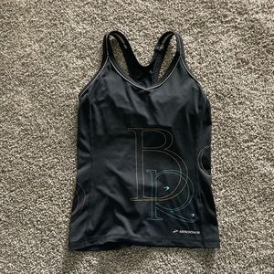 Brooks running tank w/built in bra